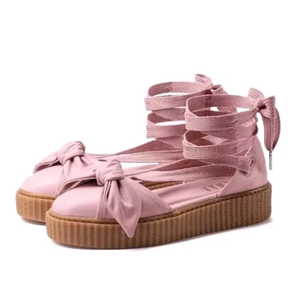 Puma X Fenty Rihanna Creeper Bow Sandals Platforms
